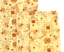 Load image into Gallery viewer, Reusable Beeswax Cloth Wrap Food Fresh Bag Lid Cover Stretch Lid Jungle Party Bees wax wrap plastic wrap